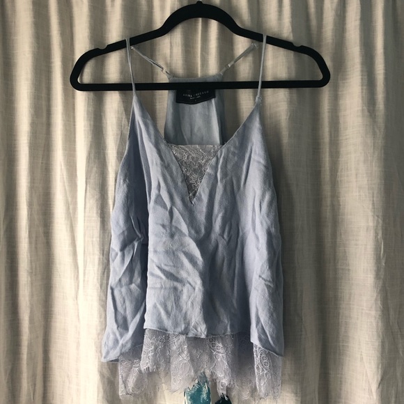 AKIRA Tops - Blue lace Tank
